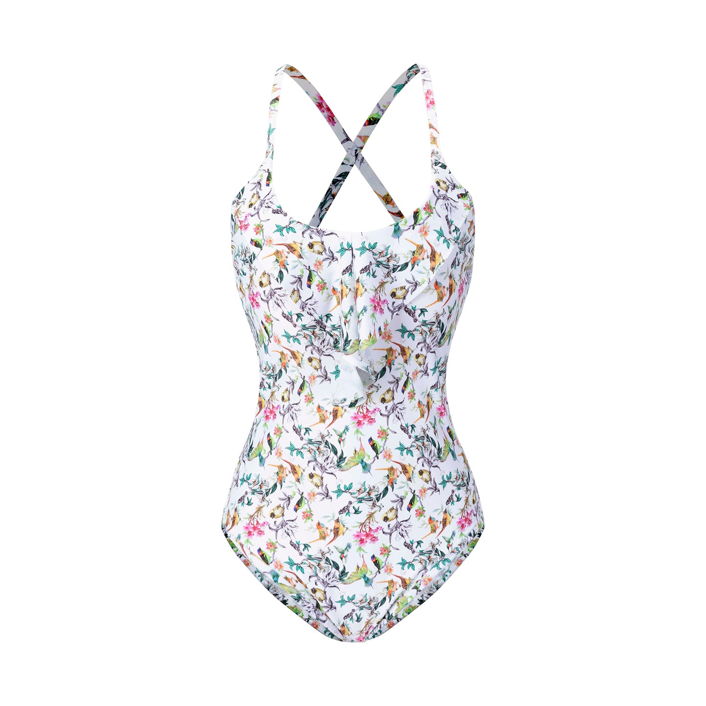 Cross Back Strap Swimsuit