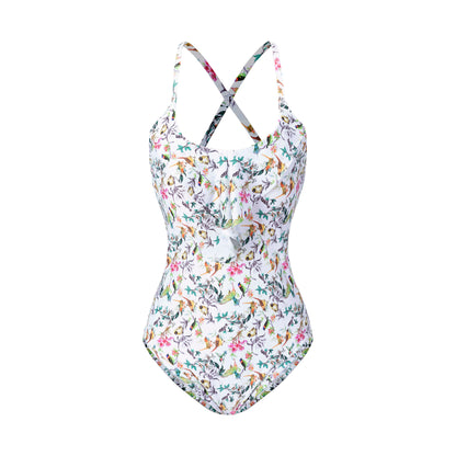 Cross Back Strap Swimsuit