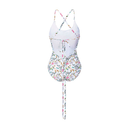 Cross Back Strap Swimsuit