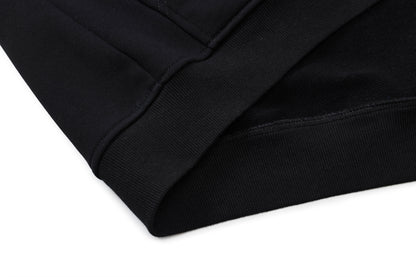 Hooded sweatshirt jacket